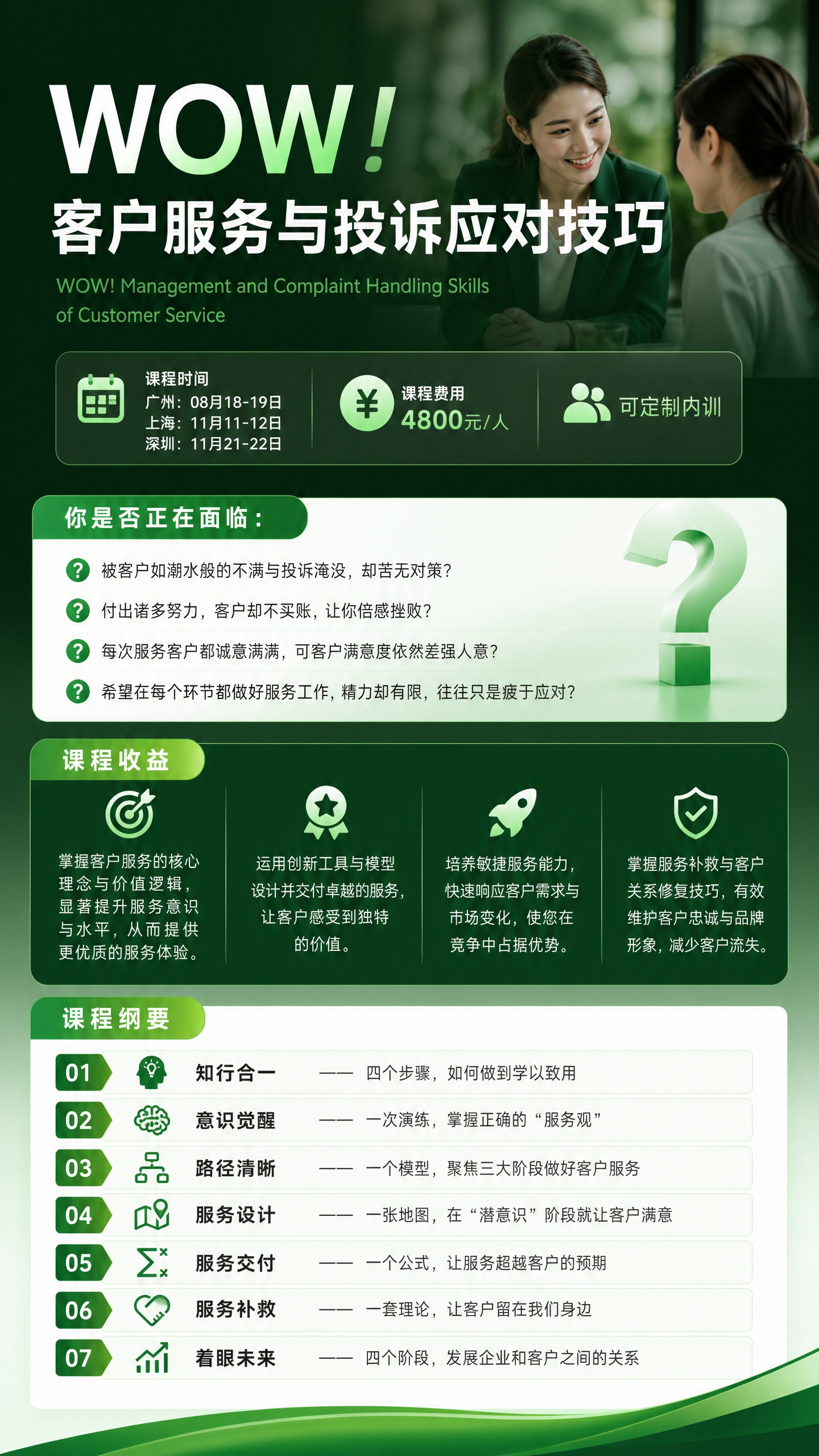 投诉应对提升公开课
