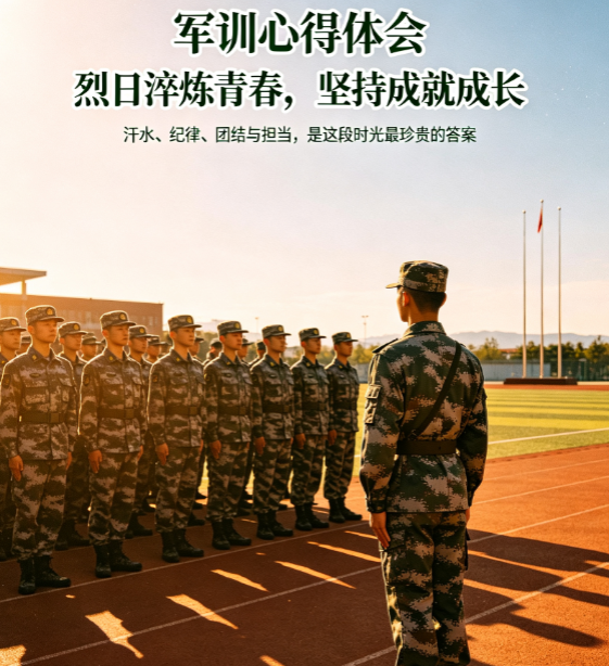 军训淬炼青春,磨砺成就成长