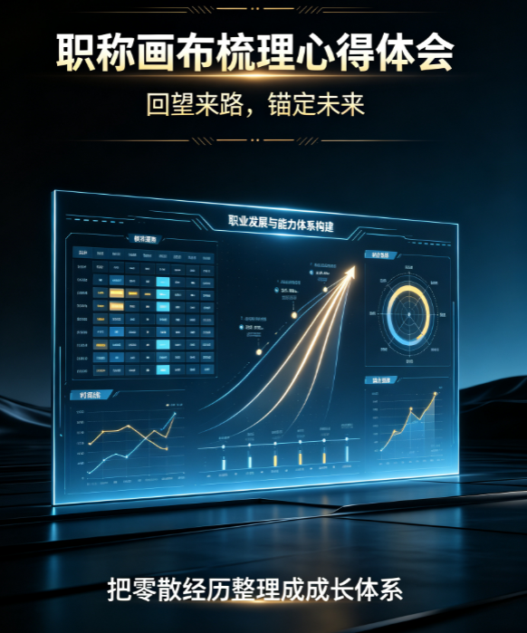 梳理过往,笃行致远——职称画布梳理心得体会